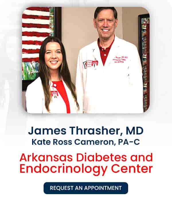 Dr. James Thrasher, Leading Endocrinologist and Research Scientist at Arkansas Diabetes and Endocrinology Center Dr. James Thrasher, Leading Endocrinologist and Research Scientist at Arkansas Diabetes and Endocrinology Center
